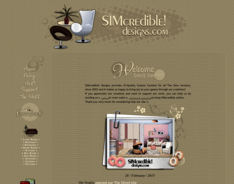 Sims3.simcredibledesigns.com thumbnail