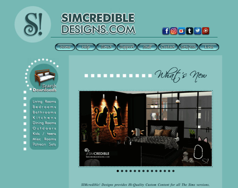 Sims4.simcredibledesigns.com thumbnail