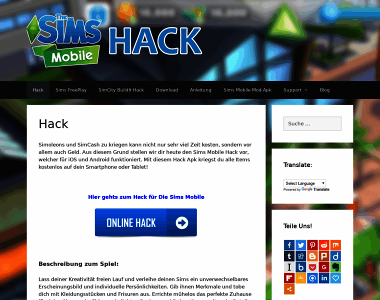 Sims4fan.com thumbnail