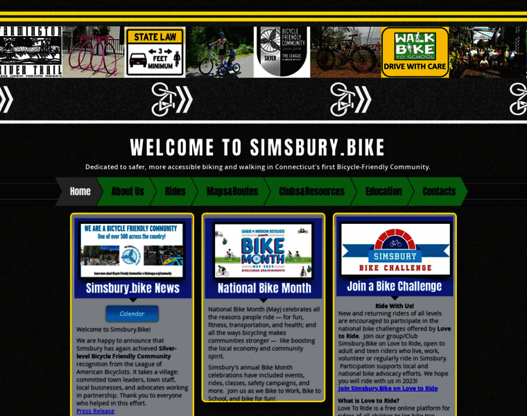Simsbury.bike thumbnail