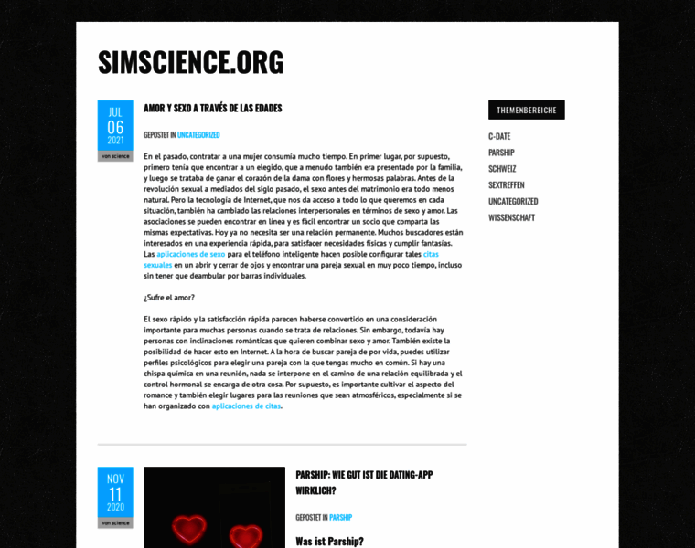 Simscience.org thumbnail
