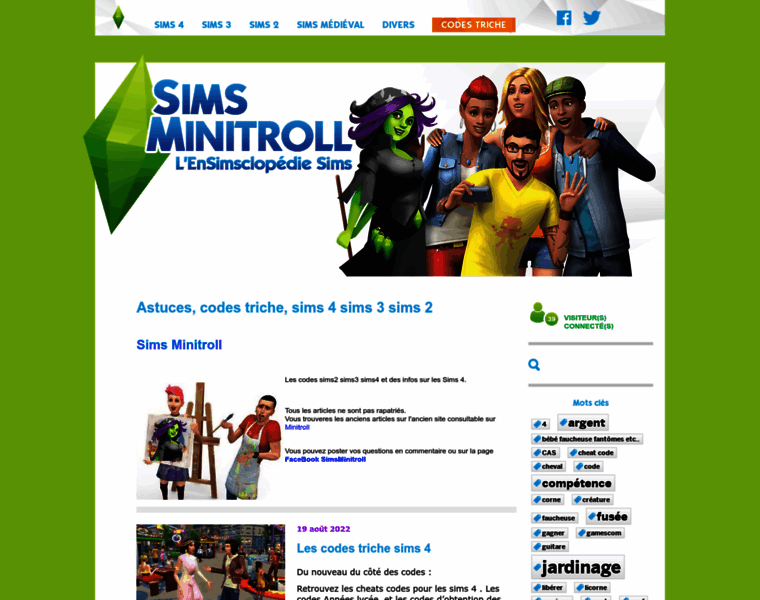 Simsminitroll.com thumbnail