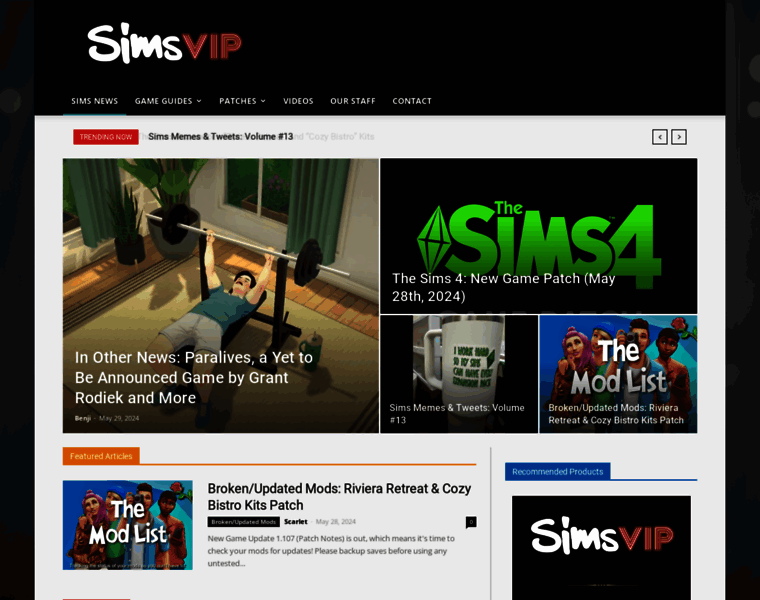 Simsvip.com thumbnail