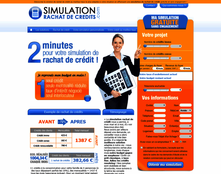 Simulation-rachat-de-credits.com thumbnail