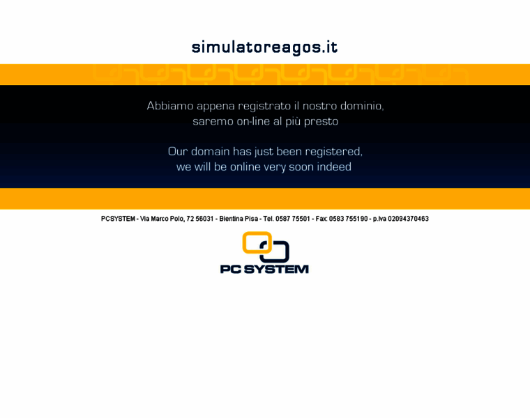 Simulatoreagos.it thumbnail