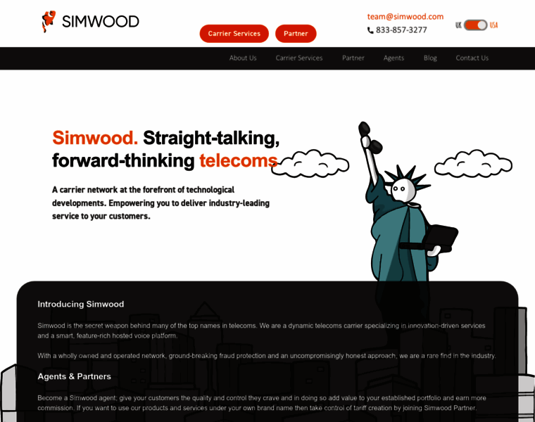 Simwood.com thumbnail