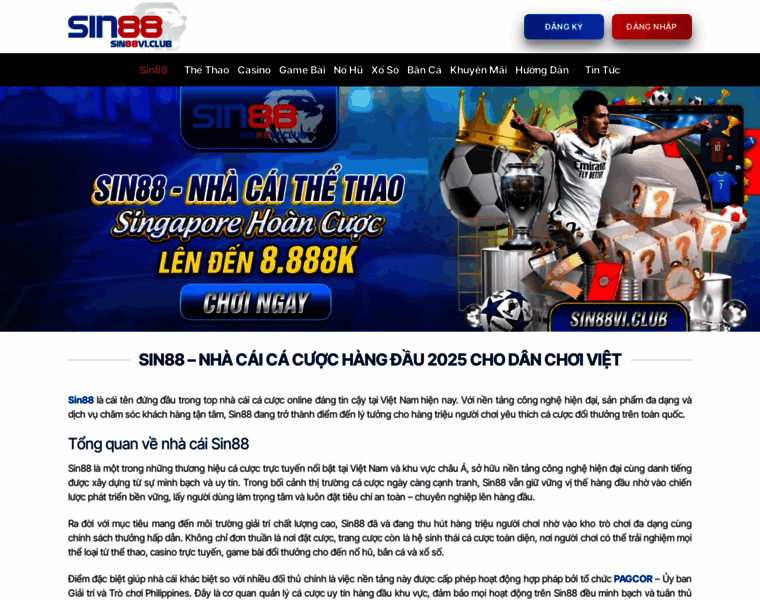 Sin88vi.club thumbnail