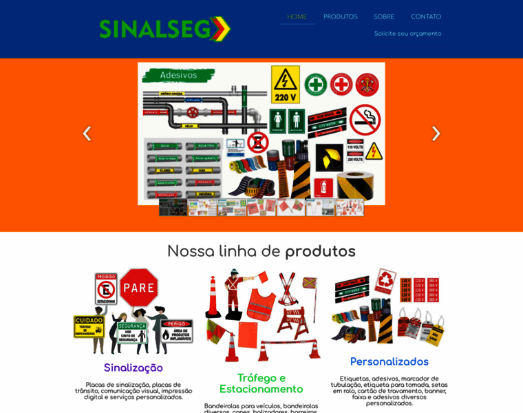 Sinalseg.com.br thumbnail