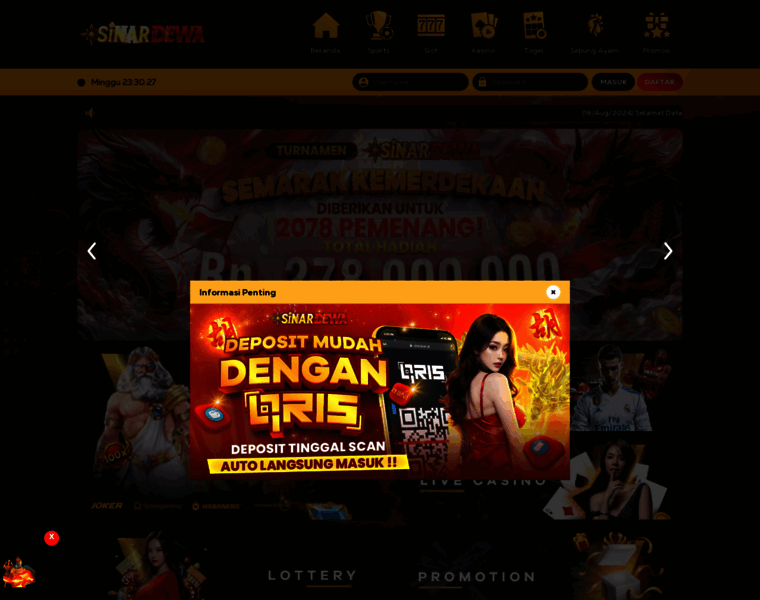 Sinardewavip1.com thumbnail