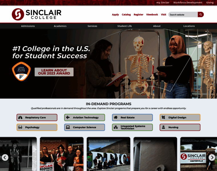 Sinclair.edu thumbnail