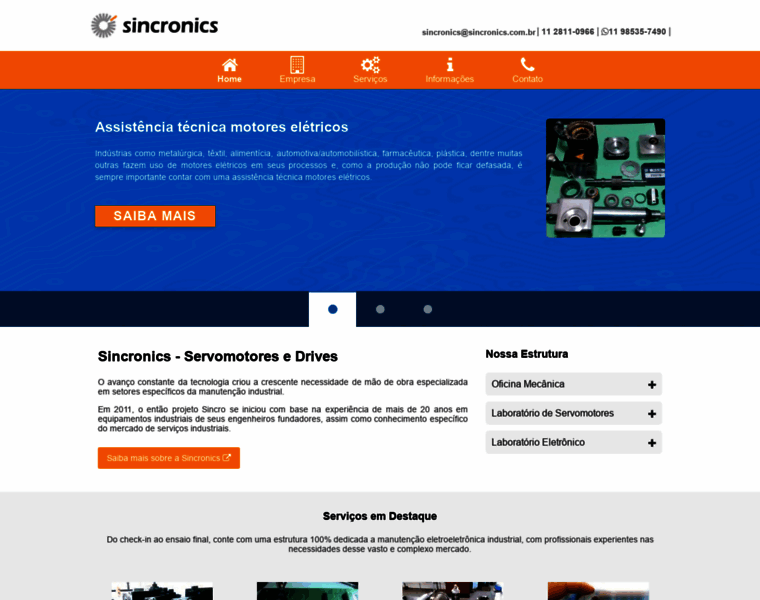 Sincronics.com.br thumbnail