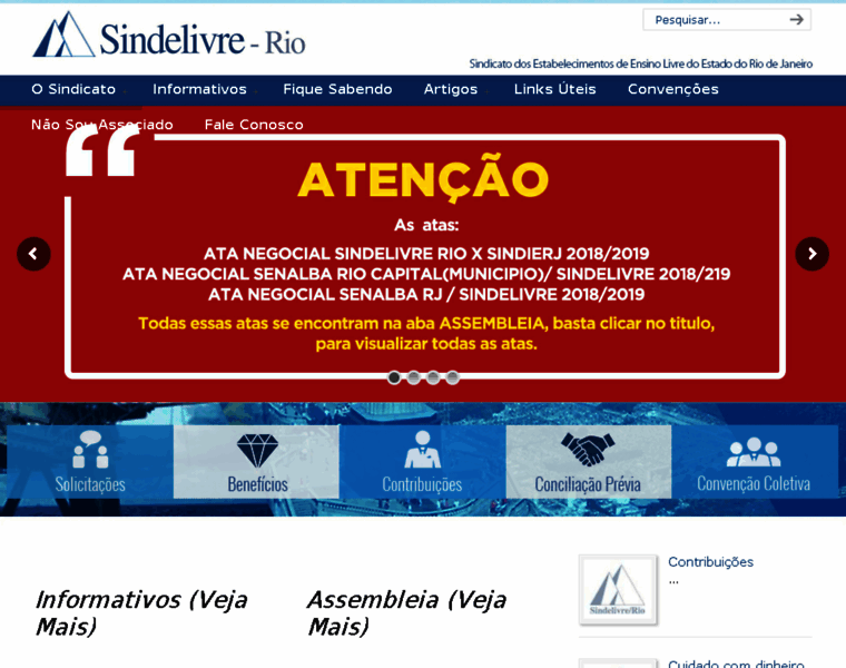 Sindelivrerio.org.br thumbnail