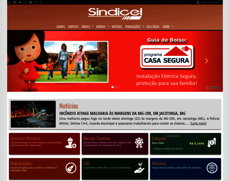 Sindicel.org.br thumbnail