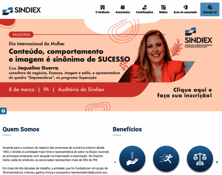 Sindiex.org.br thumbnail