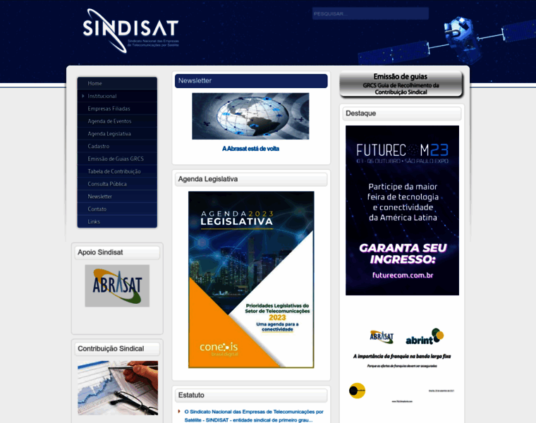 Sindisat.org.br thumbnail