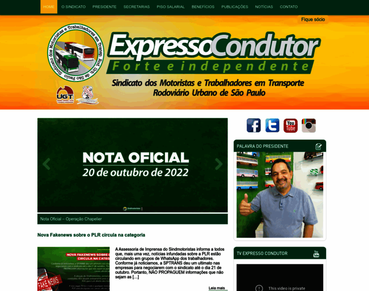 Sindmotoristas.org.br thumbnail