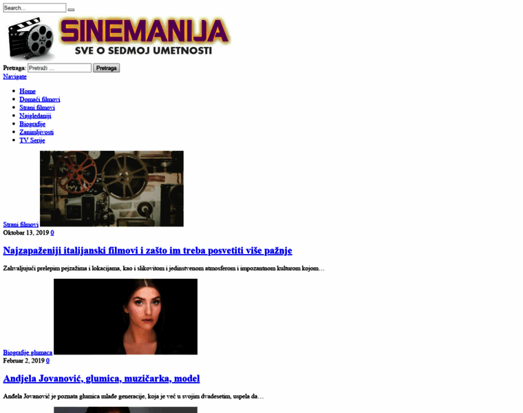 Sinemanija.com thumbnail