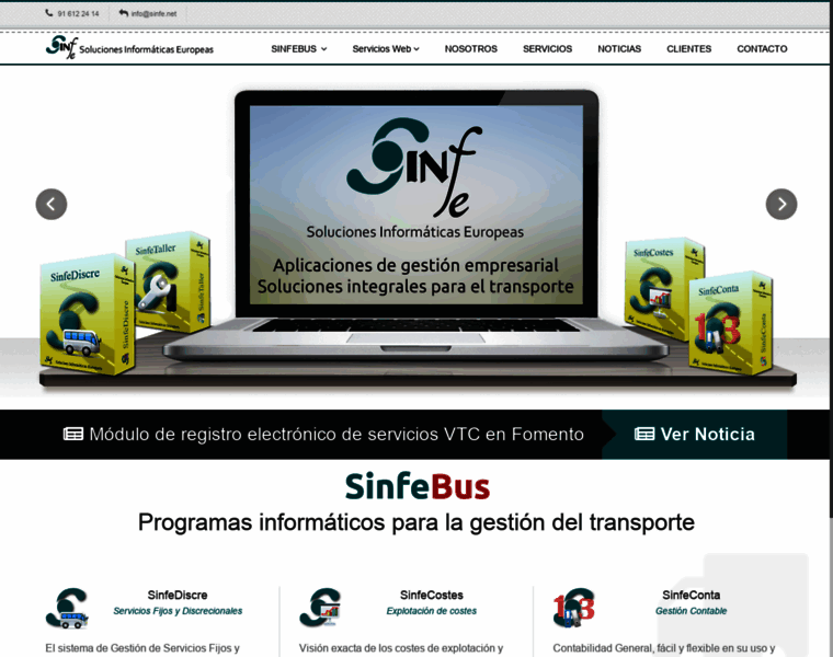 Sinfe.net thumbnail