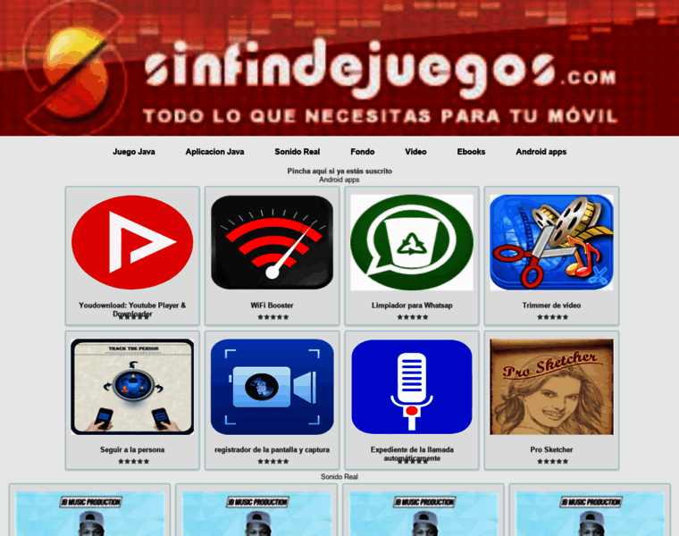 Sinfindejuegos.com thumbnail