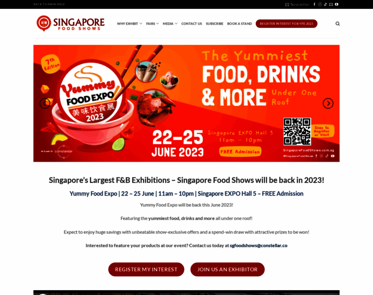 Singaporefoodshows.com.sg thumbnail