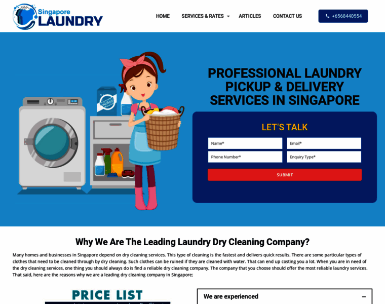 Singaporelaundry.com thumbnail