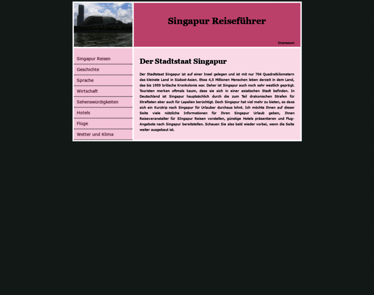 Singapur-info.de thumbnail