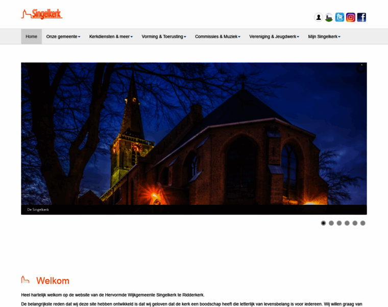Singelkerk.nl thumbnail