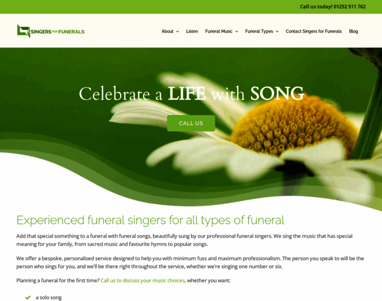 Singersforfunerals.co.uk thumbnail