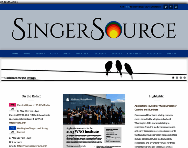 Singersource.com thumbnail