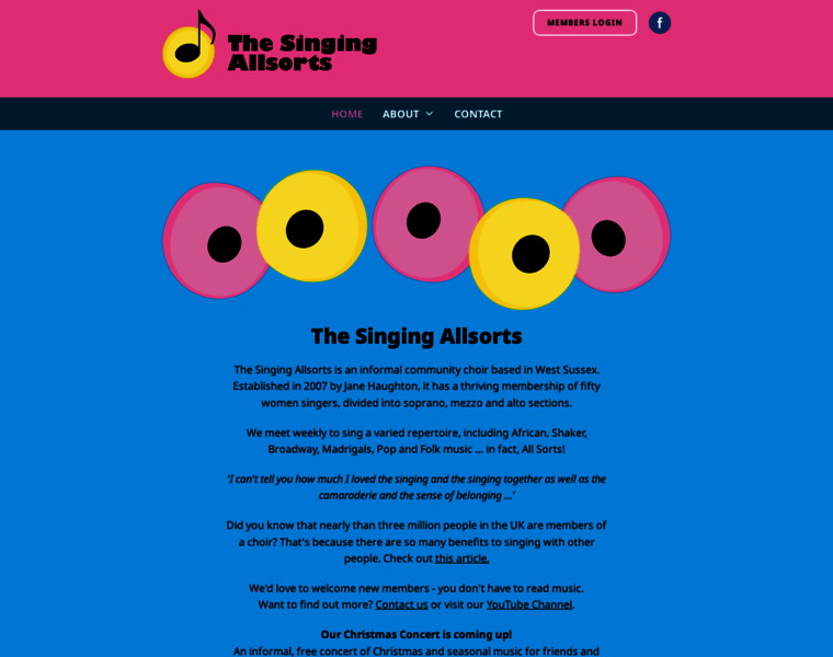 Singingallsorts.co.uk thumbnail