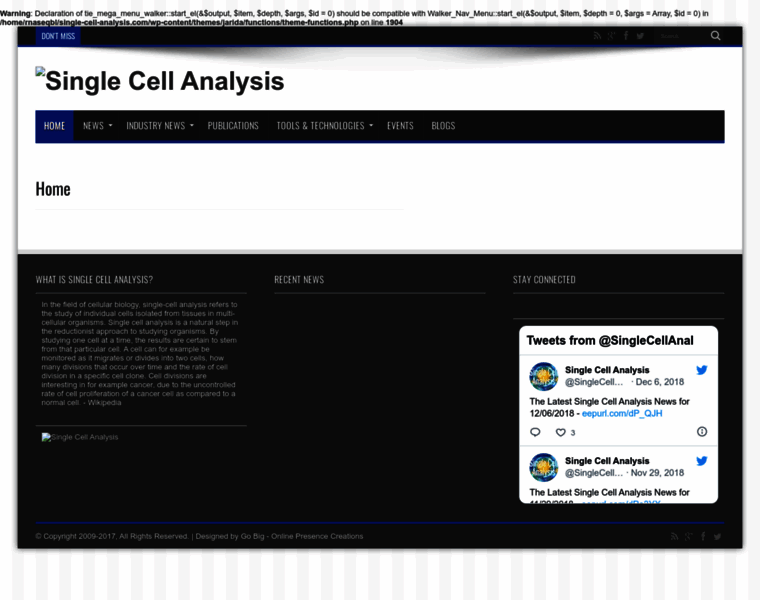 Single-cell-analysis.com thumbnail