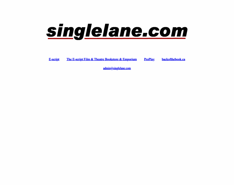 Singlelane.com thumbnail