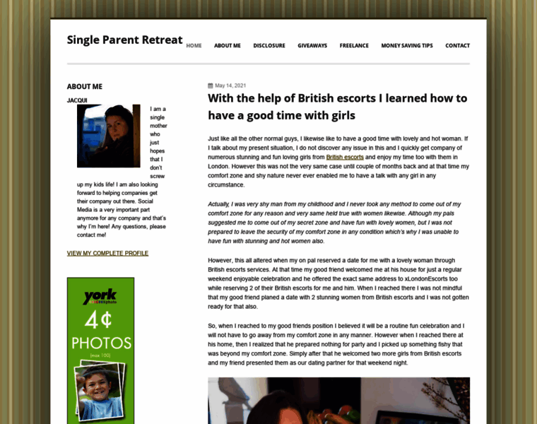 Singleparentretreat.com thumbnail