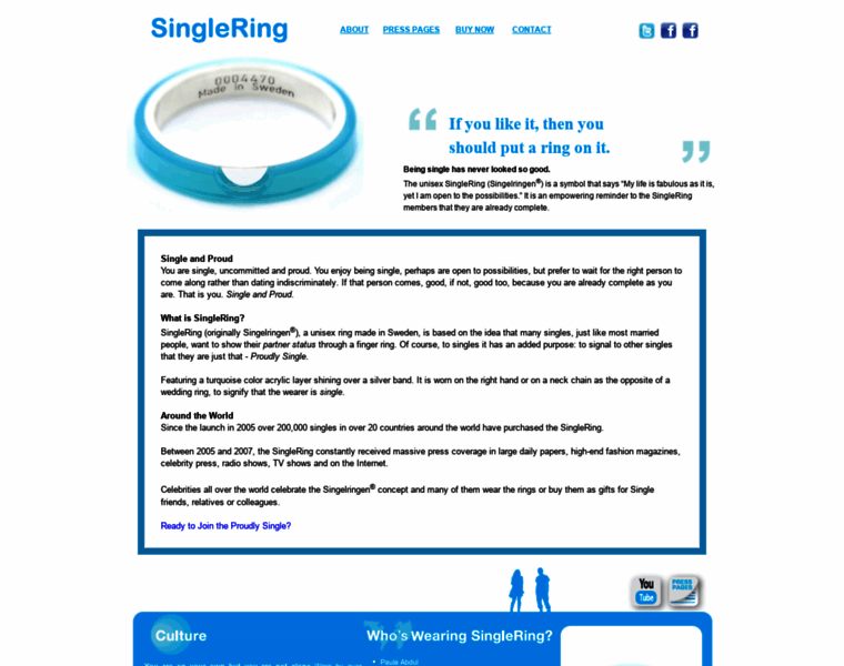Singlering.org thumbnail