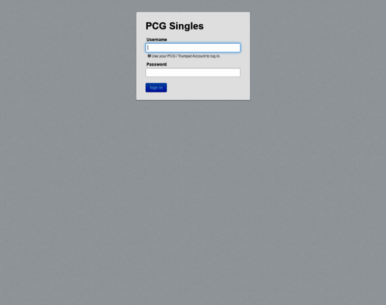 Singles.pcog.org thumbnail