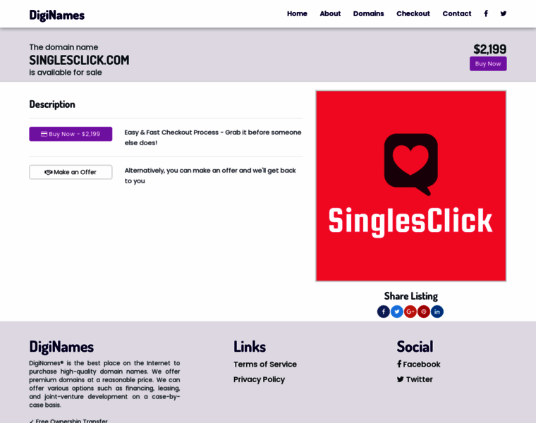 Singlesclick.com thumbnail