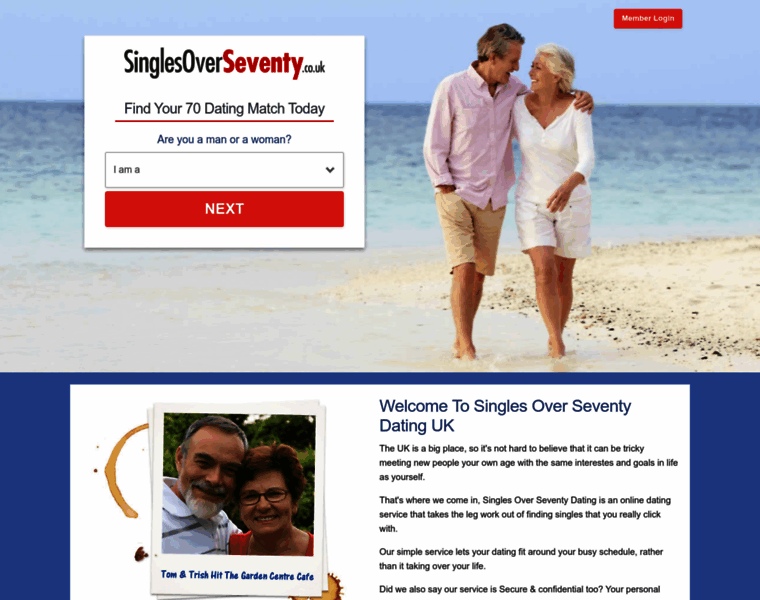Singlesoverseventy.co.uk thumbnail