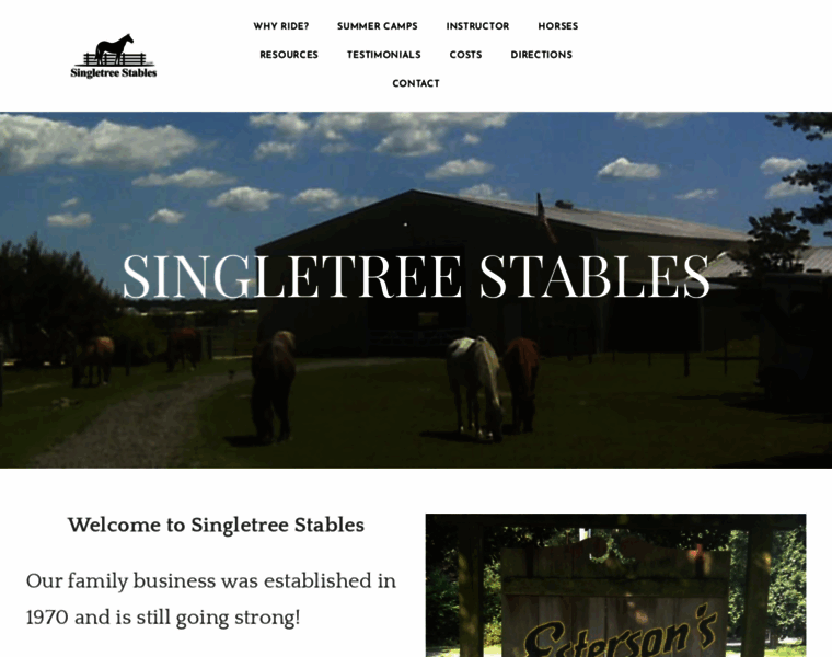 Singletreestables.net thumbnail