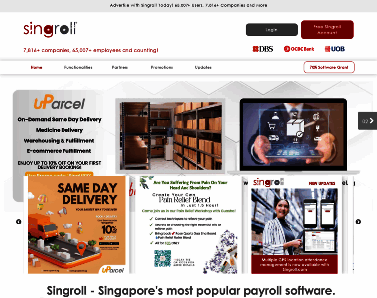 Singroll.com thumbnail