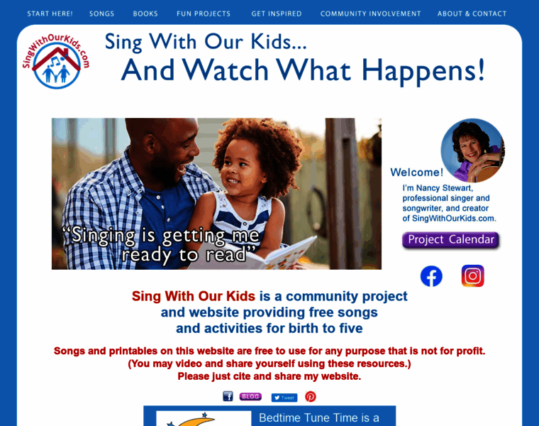 Singwithourkids.com thumbnail