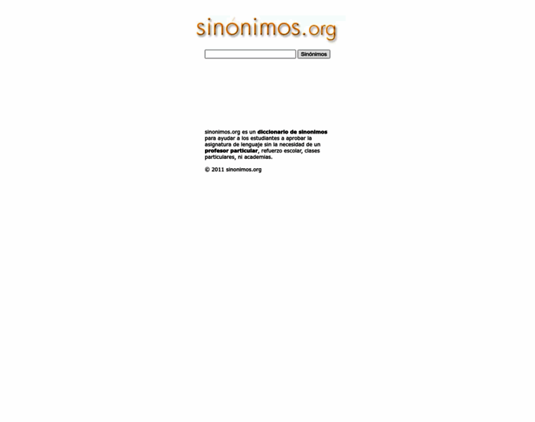 Sinonimos.org thumbnail