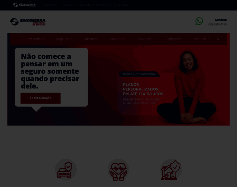 Sinosserracorretora.com.br thumbnail