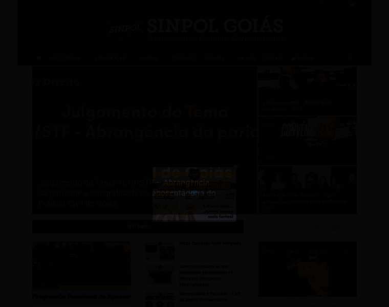 Sinpolgo.org.br thumbnail