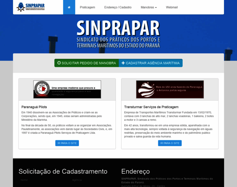 Sinprapar.com.br thumbnail