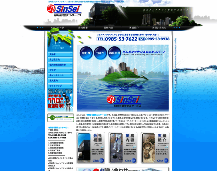 Sinsei-buildservice.co.jp thumbnail