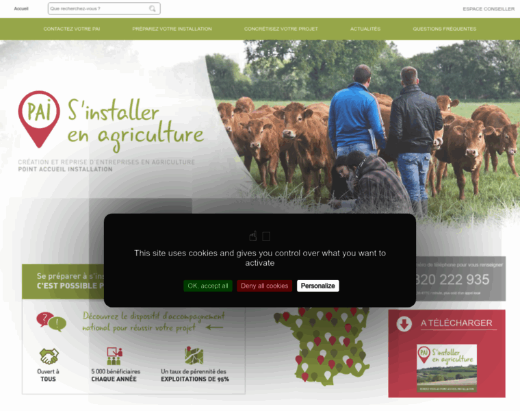 Sinstallerenagriculture.fr thumbnail