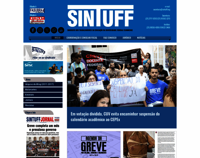 Sintuff.org.br thumbnail