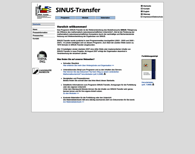 Sinus-transfer.de thumbnail