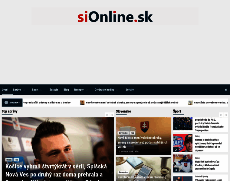 Sionline.sk thumbnail