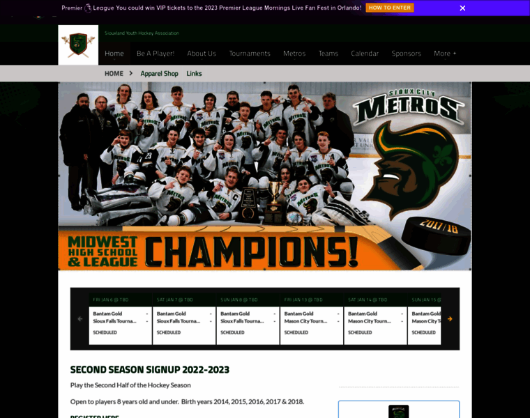 Siouxcityhockey.com thumbnail